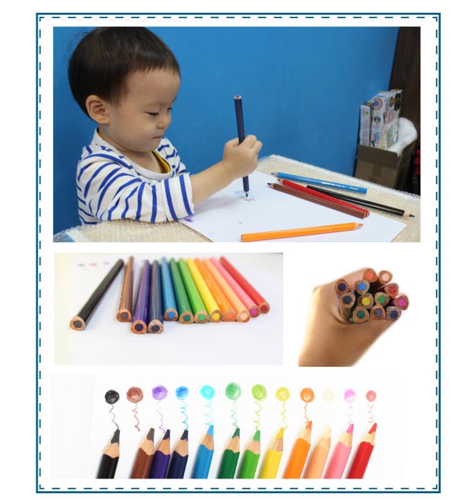 法國Maped - 幼兒大三角色鉛筆12色