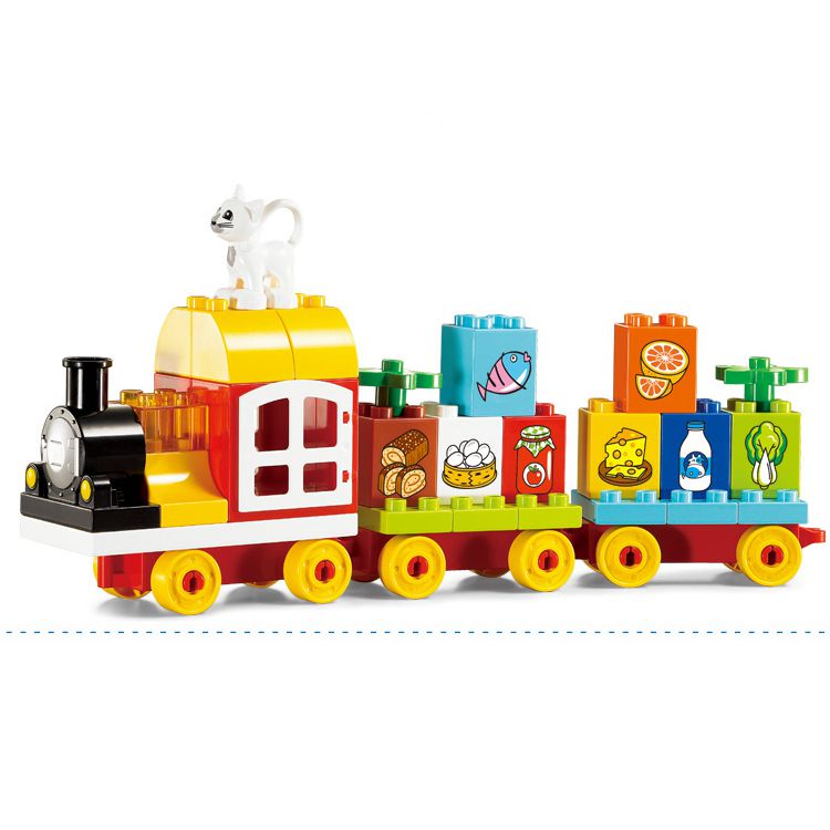 BBlocks - 大顆粒 歡樂火車積木組 77003