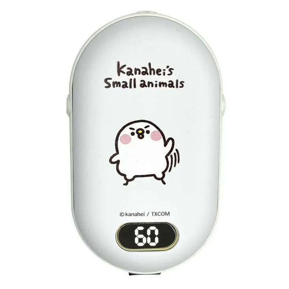 卡娜赫拉USB充電暖手寶/電暖寶(速熱/兩檔調溫)-3800mAh-白色