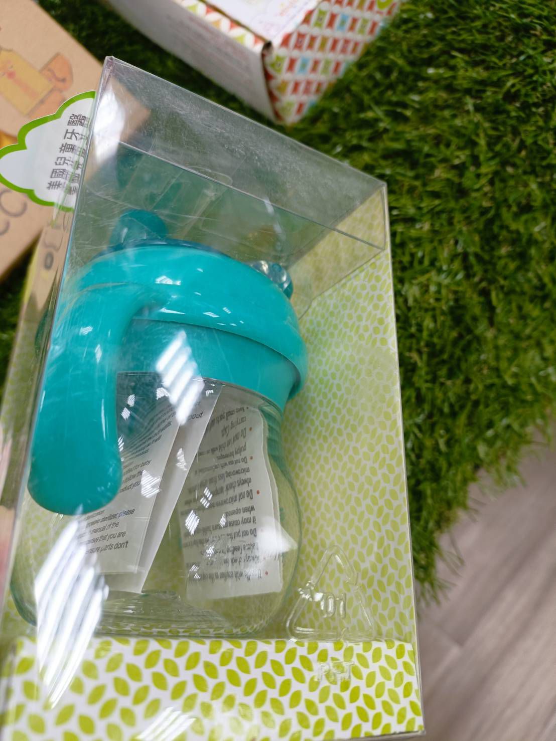 美國 OXO - 【福利品】寶寶握鴨嘴杯-海軍藍