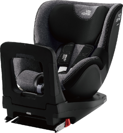 britax römer - Dualfix I Size ISOFIX 360度旋轉汽座-石墨灰 (0-4歲)-德國原裝