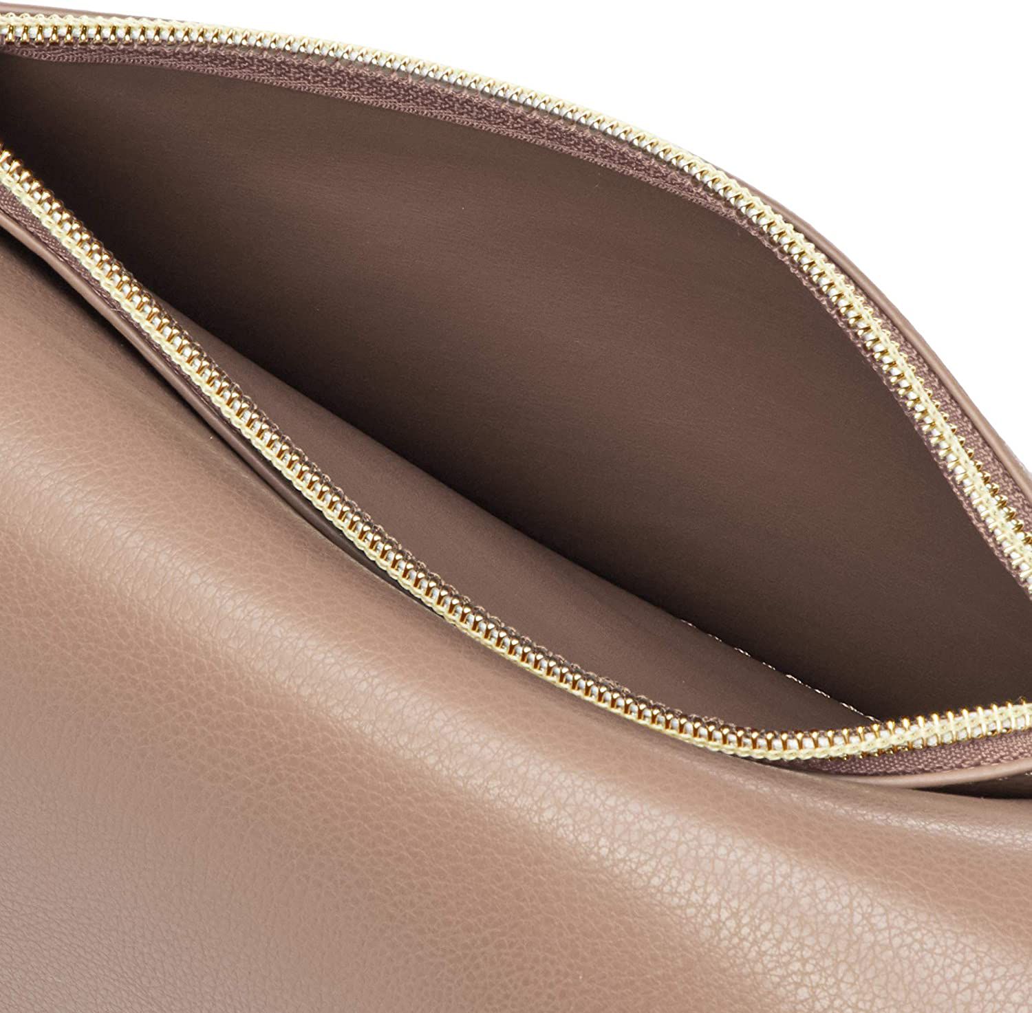 日本 Legato Largo - 輕量PU時尚單背包-BE棕色 (16x23x10cm 肩背約88~122cm 附IC卡夾*1)