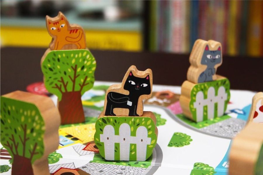 探索世界第一步【法國Janod】世界恐龍拼圖＆學習桌遊