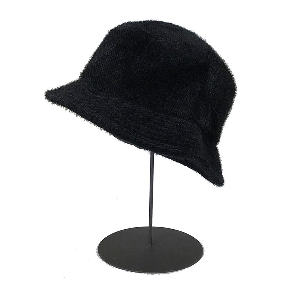 日本 jou jou lier - 毛呢漁夫帽(可調尺寸)-黑 (FREE)