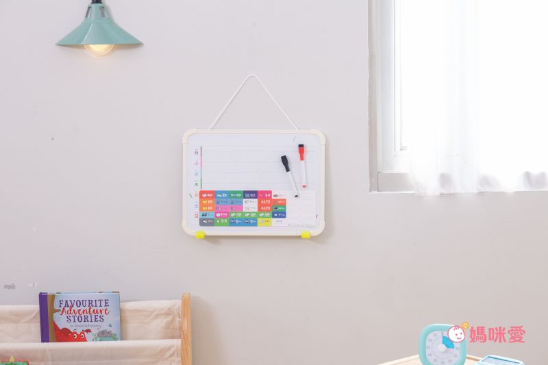 日本文具 SONIC - 2way 我的學習計畫表(附白板筆*2)-一週 (39.7x29.7x1cm)