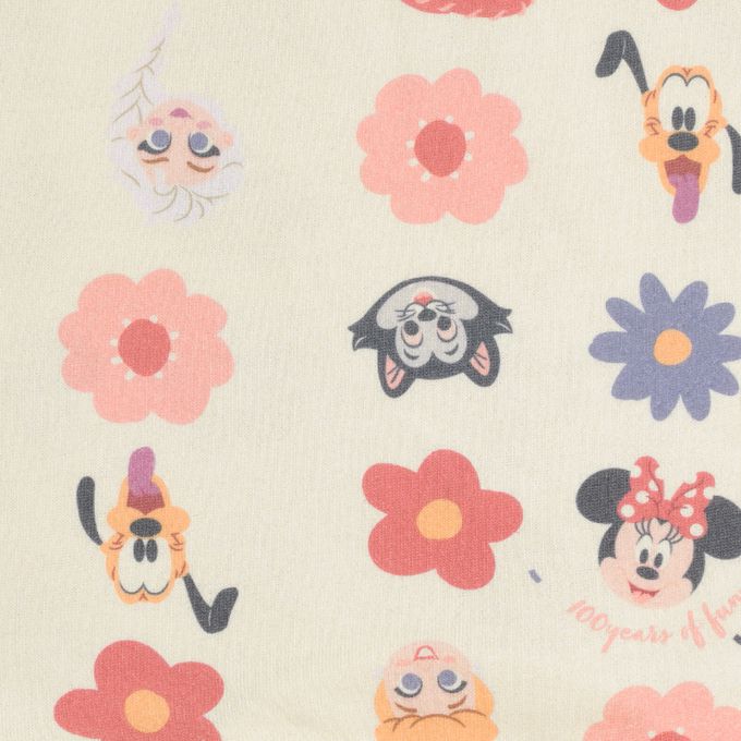 akachan honpo - 休閒上衣-迪士尼滿版印花-象牙白色