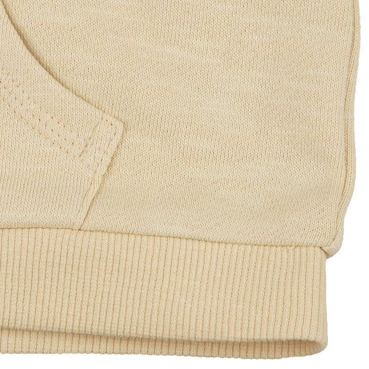 akachan honpo - 連帽外套 粗節紗-毛圈內裡-淺卡其色