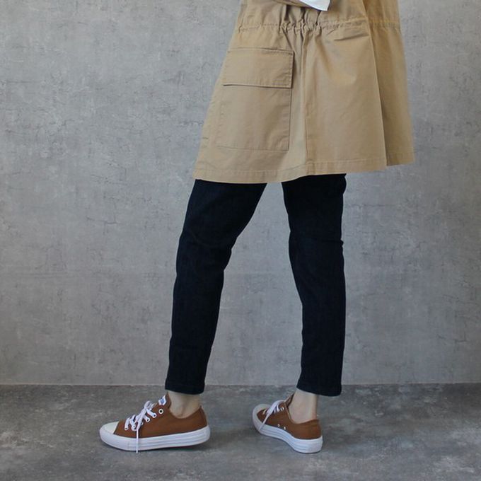 日本女裝代購 - Coolish 接觸涼感舒適快乾合身九分褲-海軍藍