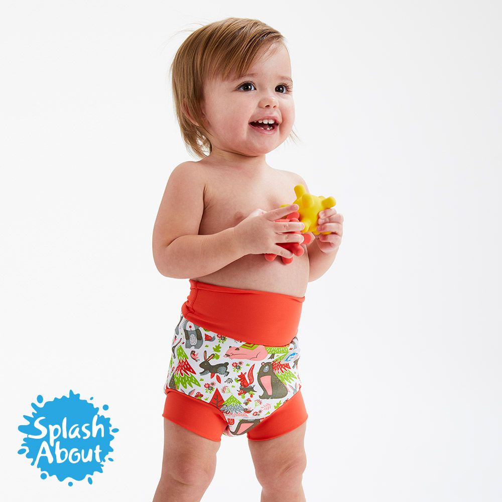 Splash About 潑寶 - 3D加強版 游泳尿布褲-森林遊樂園