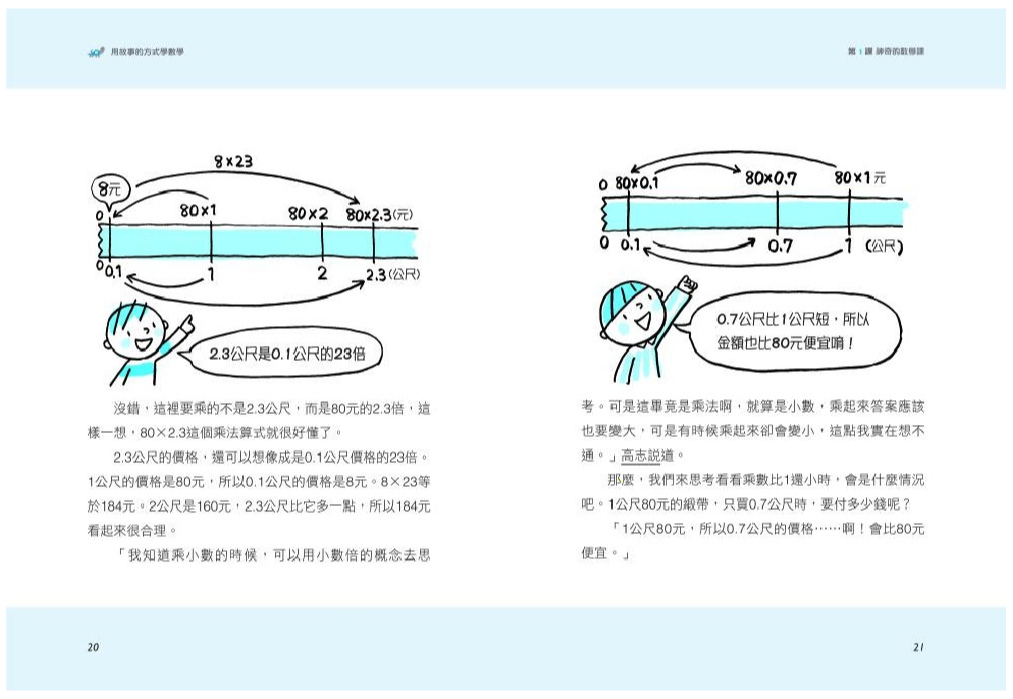 用故事的方式學數學