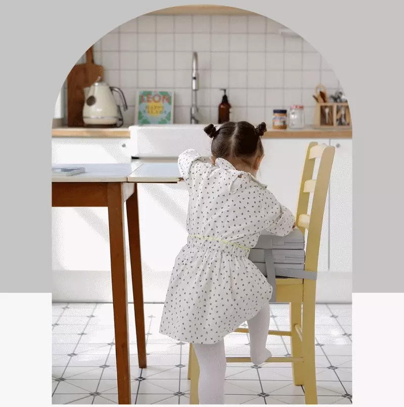 韓國 Prielle - 3段高度增高坐墊-粉紅 (35X35X4~12cm)