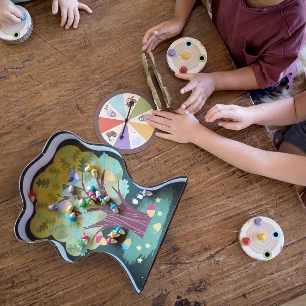 美國 Educational Insights - 小松鼠的橡果爭奪戰-(10週年紀念版)-3歲以上