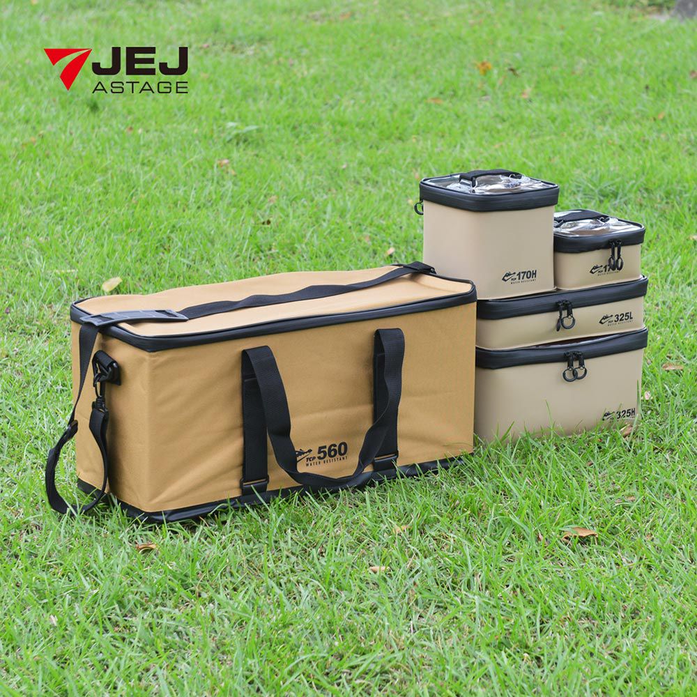 日本JEJ - TOOL CARRY PROTECTER 手提式露營裝備箱/工具收納袋-5件組