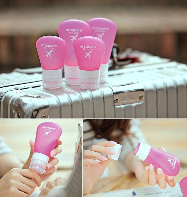 M Square - 旅行便攜分裝瓶S號-37ml(兩入裝-顏色隨機)-顏色隨機