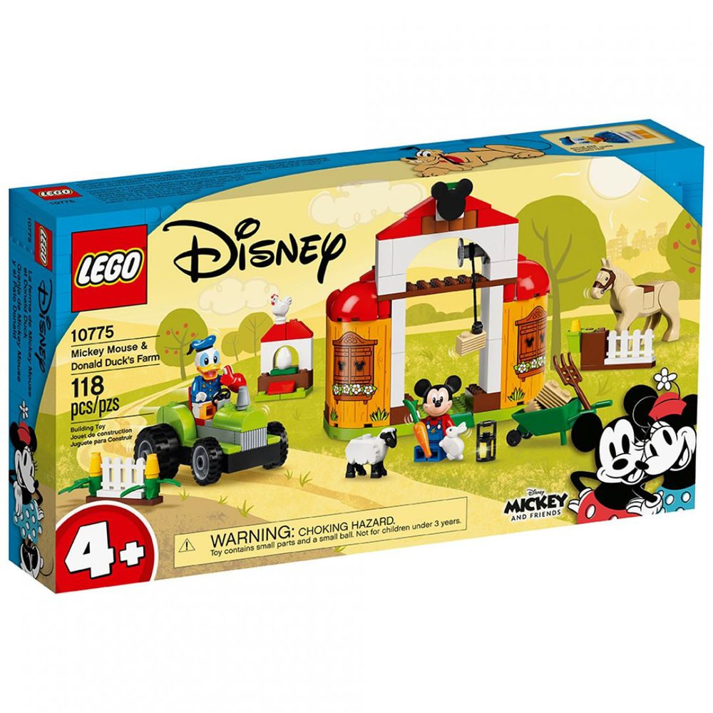 樂高 LEGO - 樂高積木 LEGO《 LT10775》迪士尼系列 - Mickey Mouse & Donald Duck's Farm-118pcs