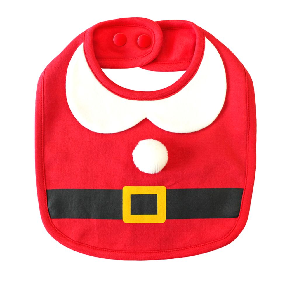 聖誕圍兜--紅色 (60~80cm)