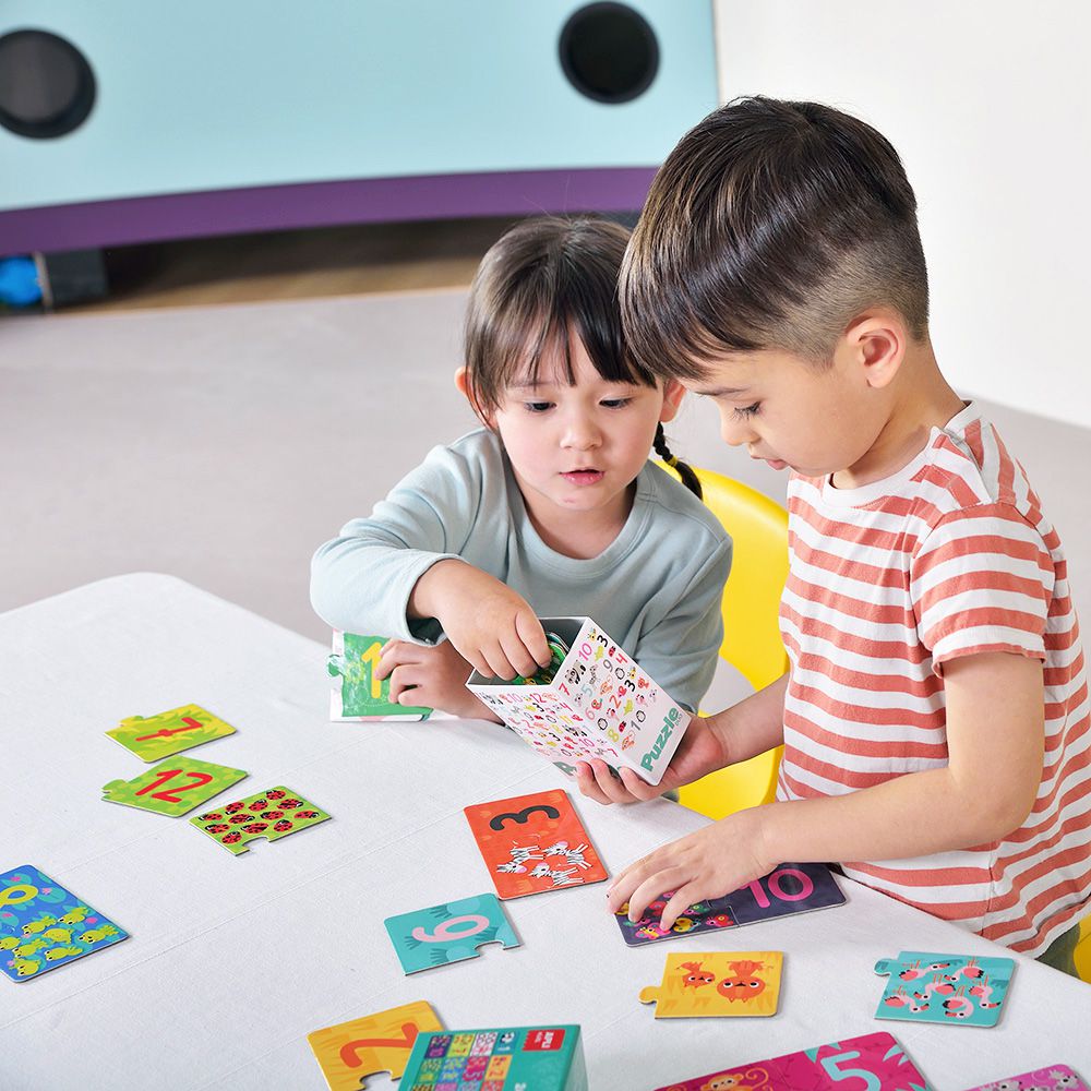 西班牙 APLI - 二分之一拼圖-數學遊戲