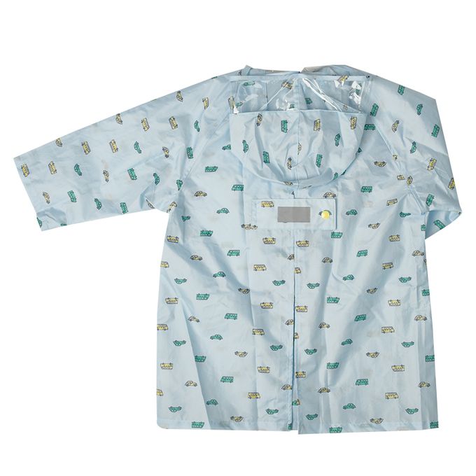 akachan honpo - 雨衣-汽車-藍色