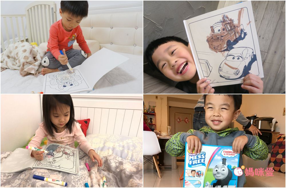 魔法顯色筆【Crayola 繪兒樂】神彩著色套組/著色本