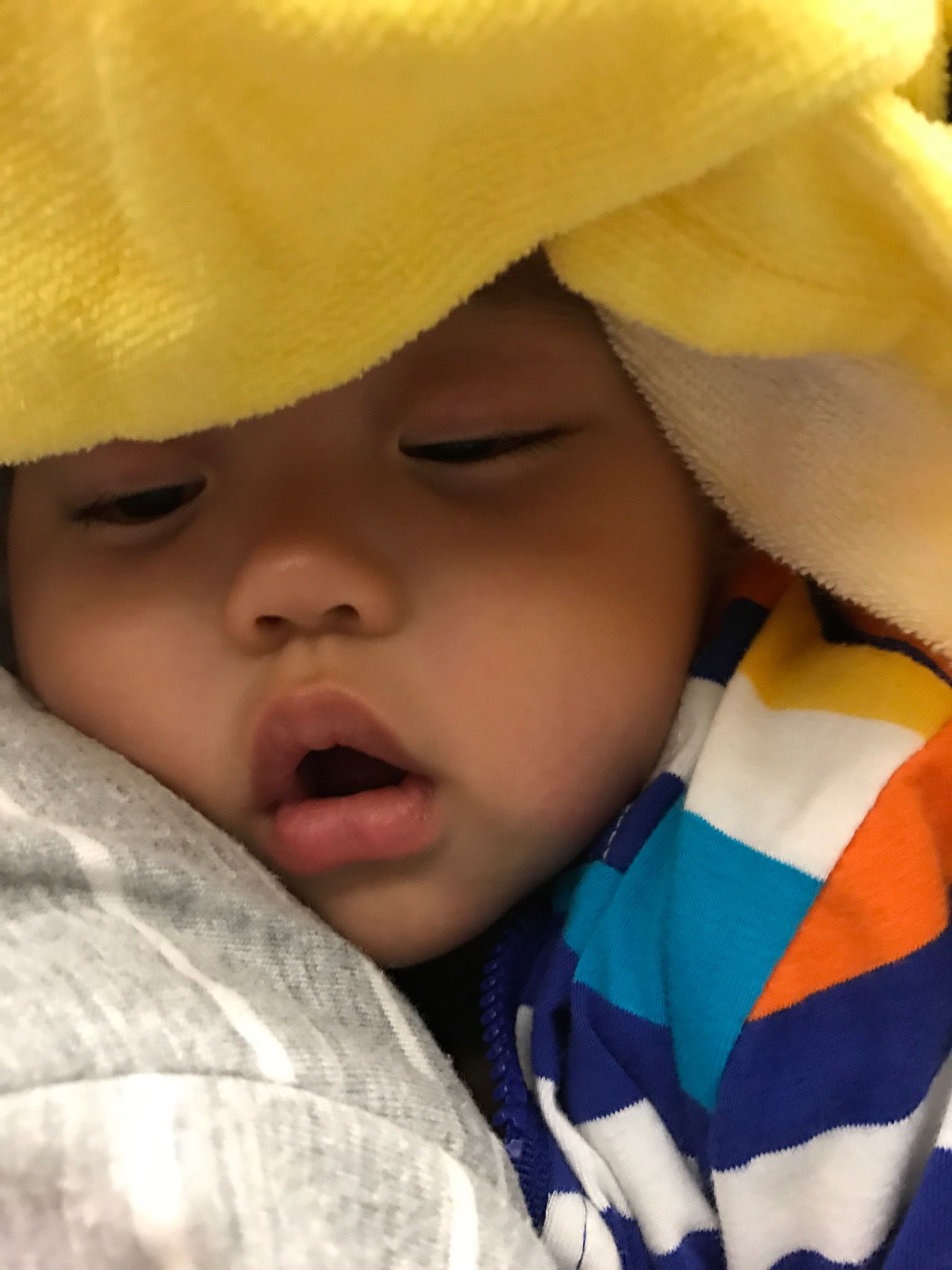 最喜歡寶寶睡覺的表情