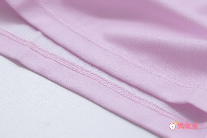 WIWI - 短版-素面防曬排汗短版涼感衣-童-戀愛粉