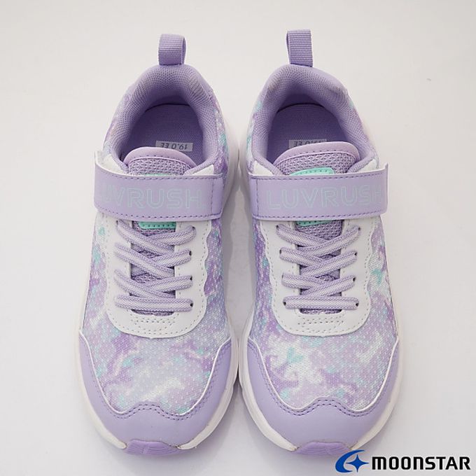 Moonstar日本月星 - 月星 Light foam系列運動機能童鞋款-LV11291紫(中大童段)-機能運動鞋-紫