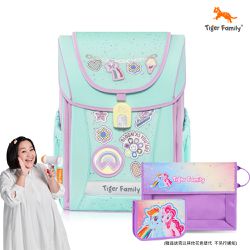 Tiger Family - 學院風超輕量護脊書包Pro 2S-夢幻吊飾-(贈品：文具2件(文具組+作業袋)-雲寶&碧琪)-花色送完以其他樣式替代 不另行通知