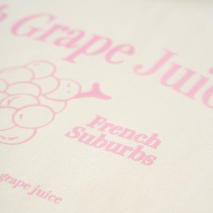 日本 Lycee mine - 休閒印花寬版開口長袖上衣-LOVLEY-粉紅