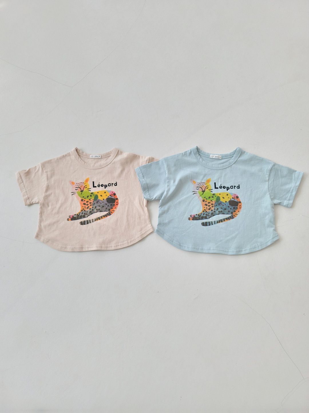 韓國 Mimico - 炫彩花豹T-杏