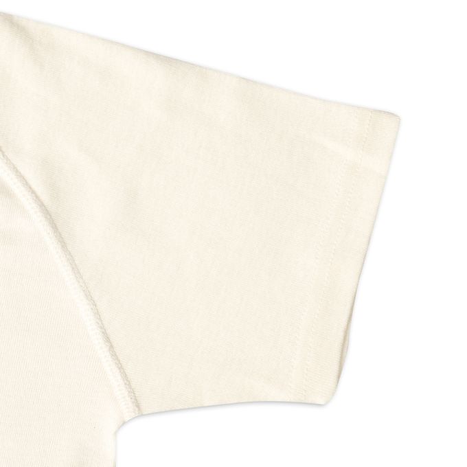 akachan honpo - ah短袖圓領上衣2件組-穿衣練習-米白色