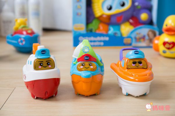 Vtech - 2合1嘟嘟戲水洗澡玩具系列-酷炫快艇