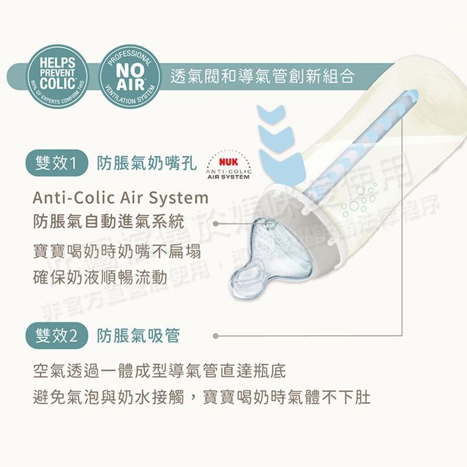德國 NUK - 防脹氣感溫奶瓶新生兒禮盒-Love Your Self 聯名