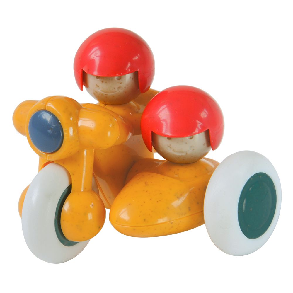 【車車系列】小小邊車摩托車 啟蒙開發玩具