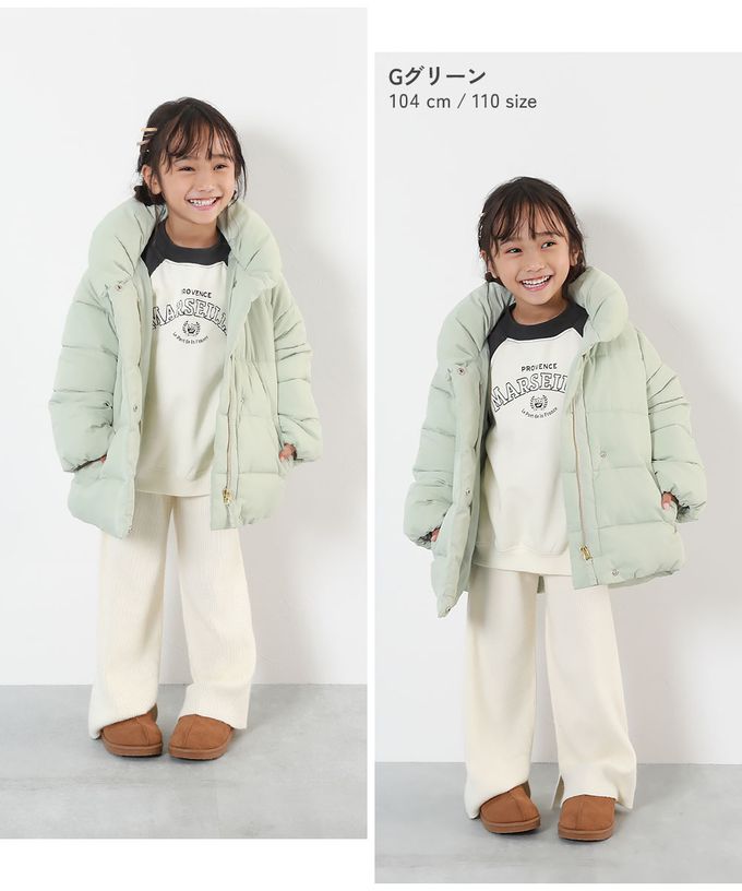 日本 devirock - 可機洗 輕暖可愛澎澎領科技羽絨外套-墨灰