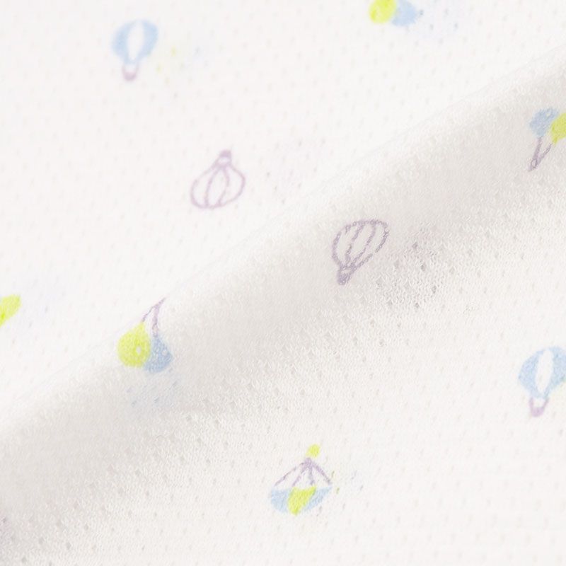 akachan honpo - 無袖套頭式包屁衣-淺藍色