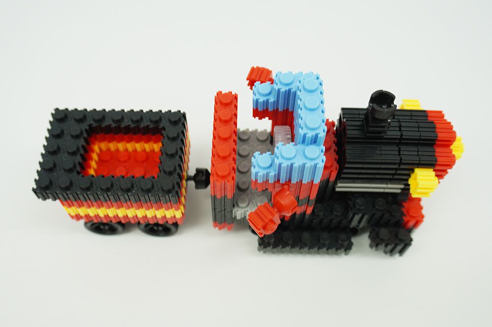 韓國 Color Story - 免燙拼豆包-3D立體小火車(10mm)