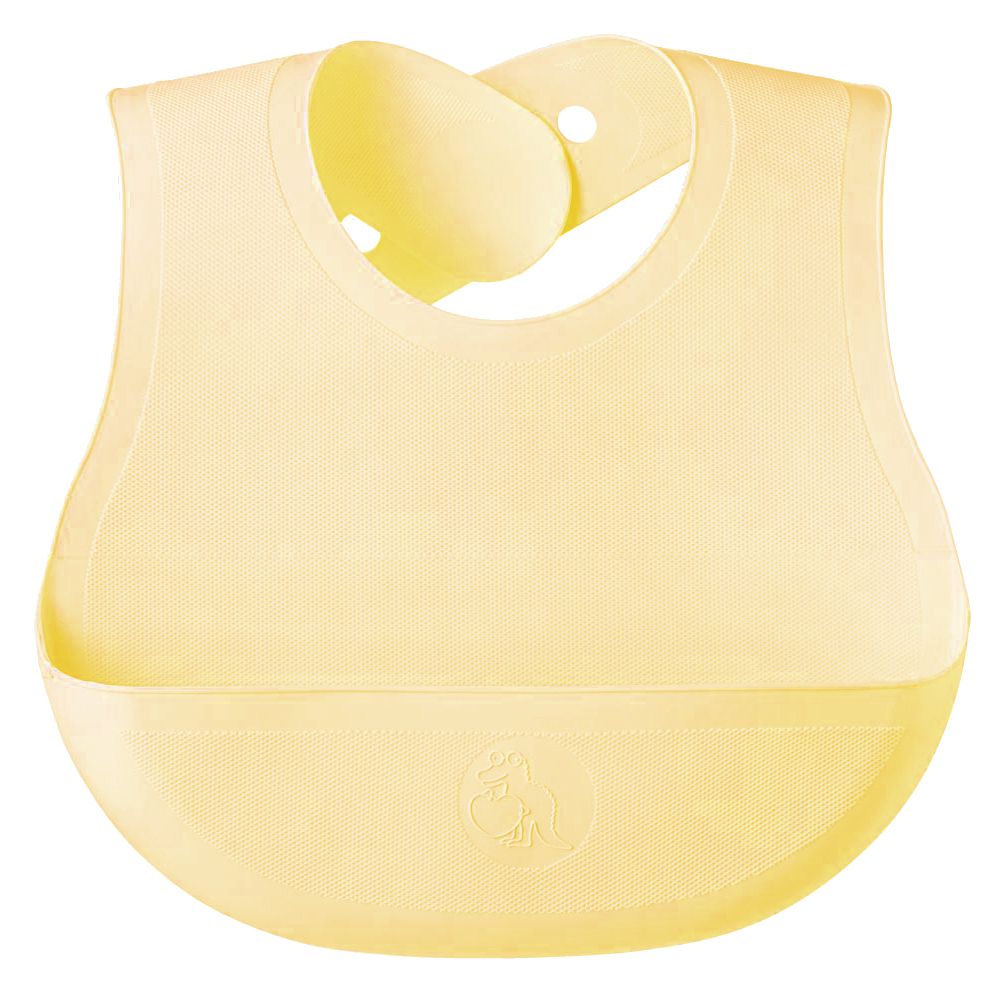 akachan honpo - 立體用餐圍兜 粉黃