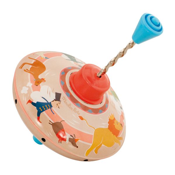 Moulin Roty - 小金屬陀螺-馬戲團