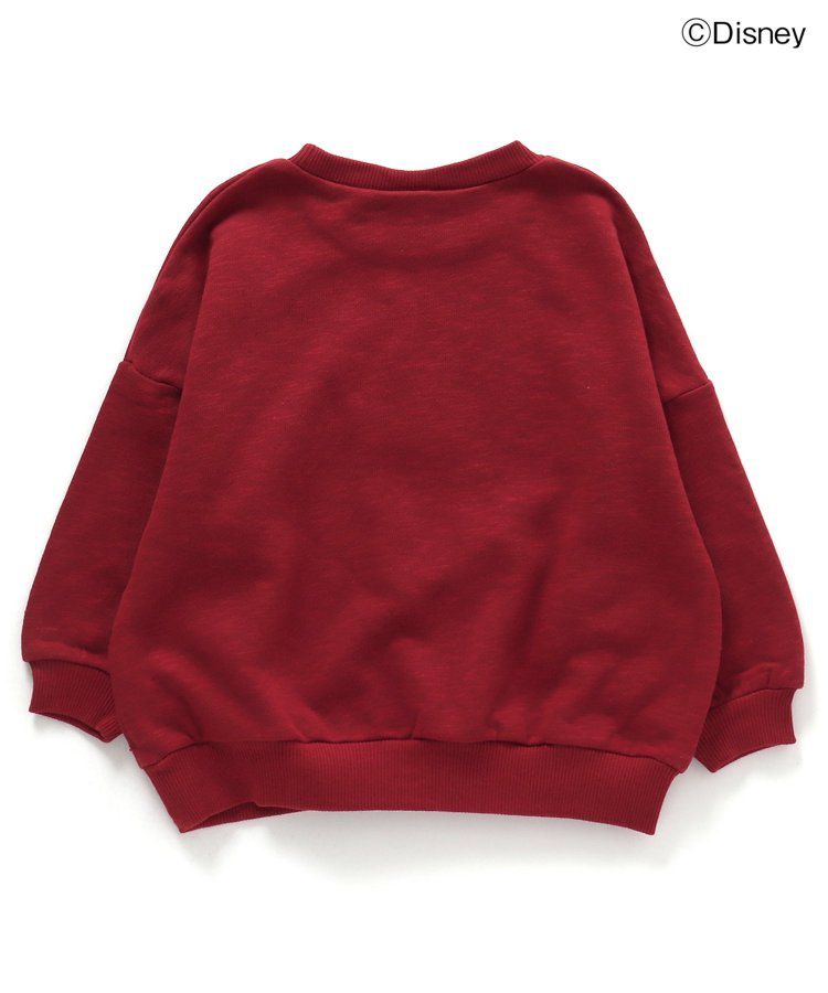 日本 BREEZE - 迪士尼限定 裏毛長袖上衣-米奇毛衣-紅