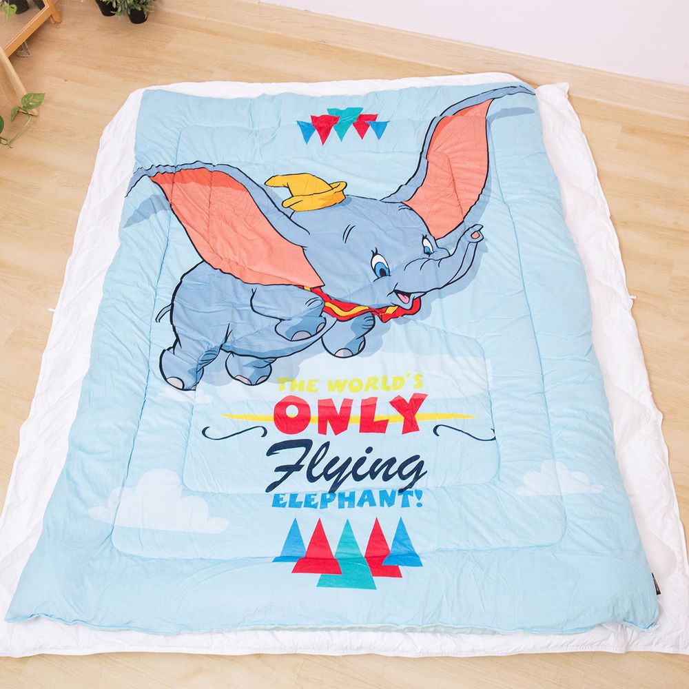 Disney 迪士尼 - 安撫暖厚水洗被/毯-小飛象 (150x200cm)