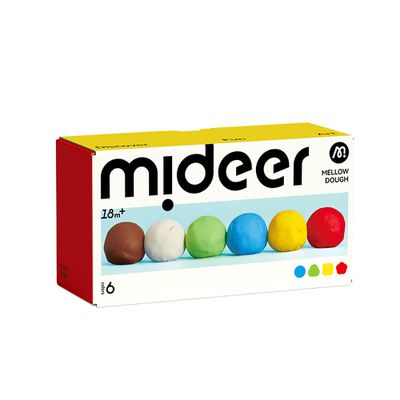 Mideer - 兒童米黏土(6色)