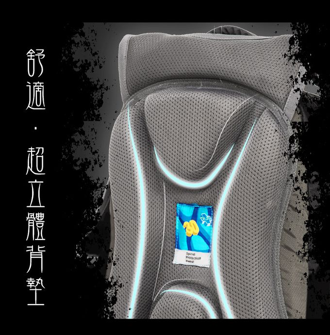 impact 怡寶 - 咒術迴戰成長型護脊書包-黑色(JK21-A4-83BK)|身高130cm以上適用