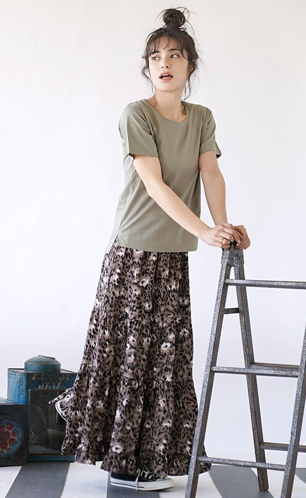 日本 zootie - 抗透汗 百搭短袖上衣-灰杏