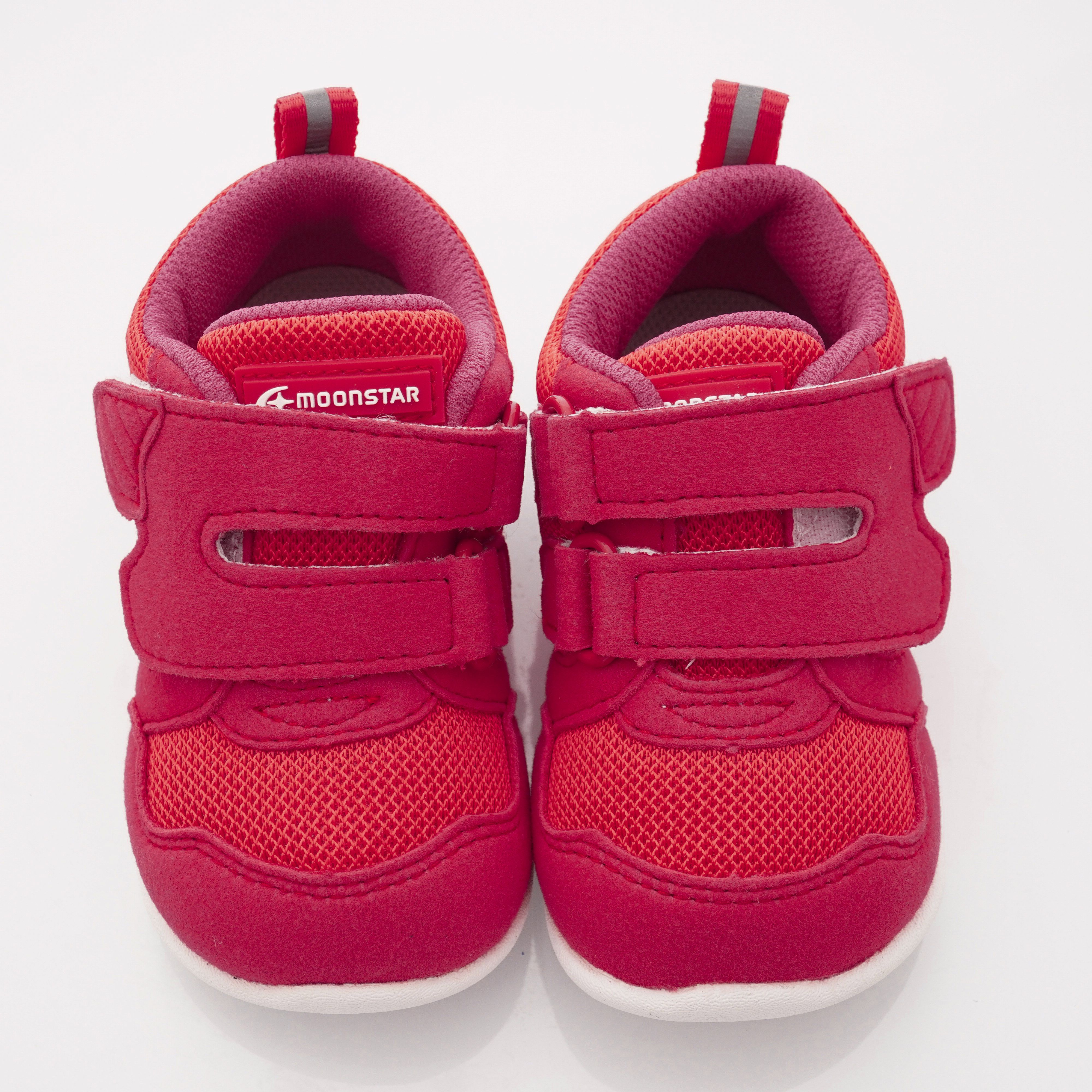 Moonstar日本月星 - 機能童鞋-HI系列3E學步鞋(寶寶段)-紅
