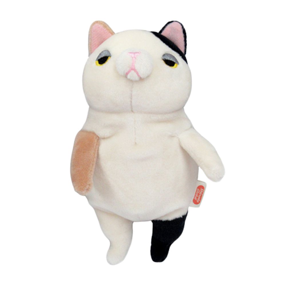 Mochi Series｜末班茫茫大叔-迷你三色貓吊飾