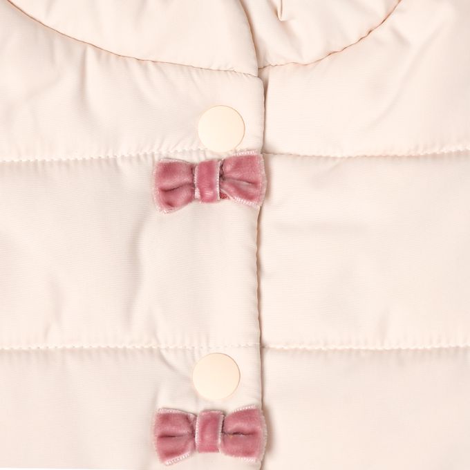 akachan honpo - 鋪棉背心-米白色