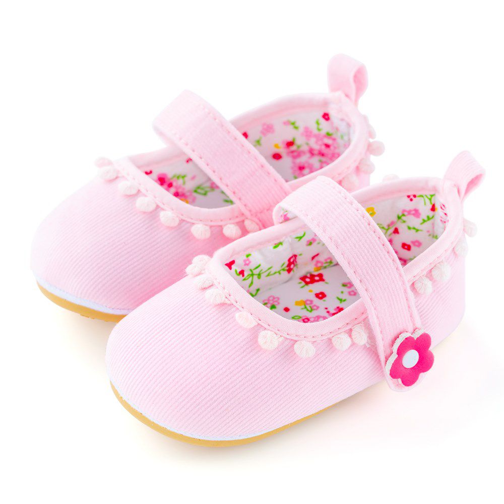 nikokids - 軟Q底學步鞋-粉色(SG578)