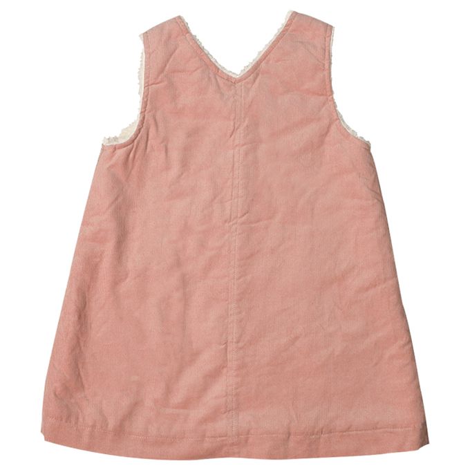 akachan honpo - 背心裙-內裡刷毛-粉紅色