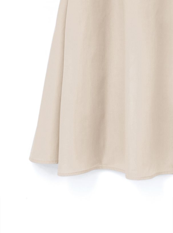 日本 GRL - 聯名款 極簡清爽V領無袖洋裝-簡約黑