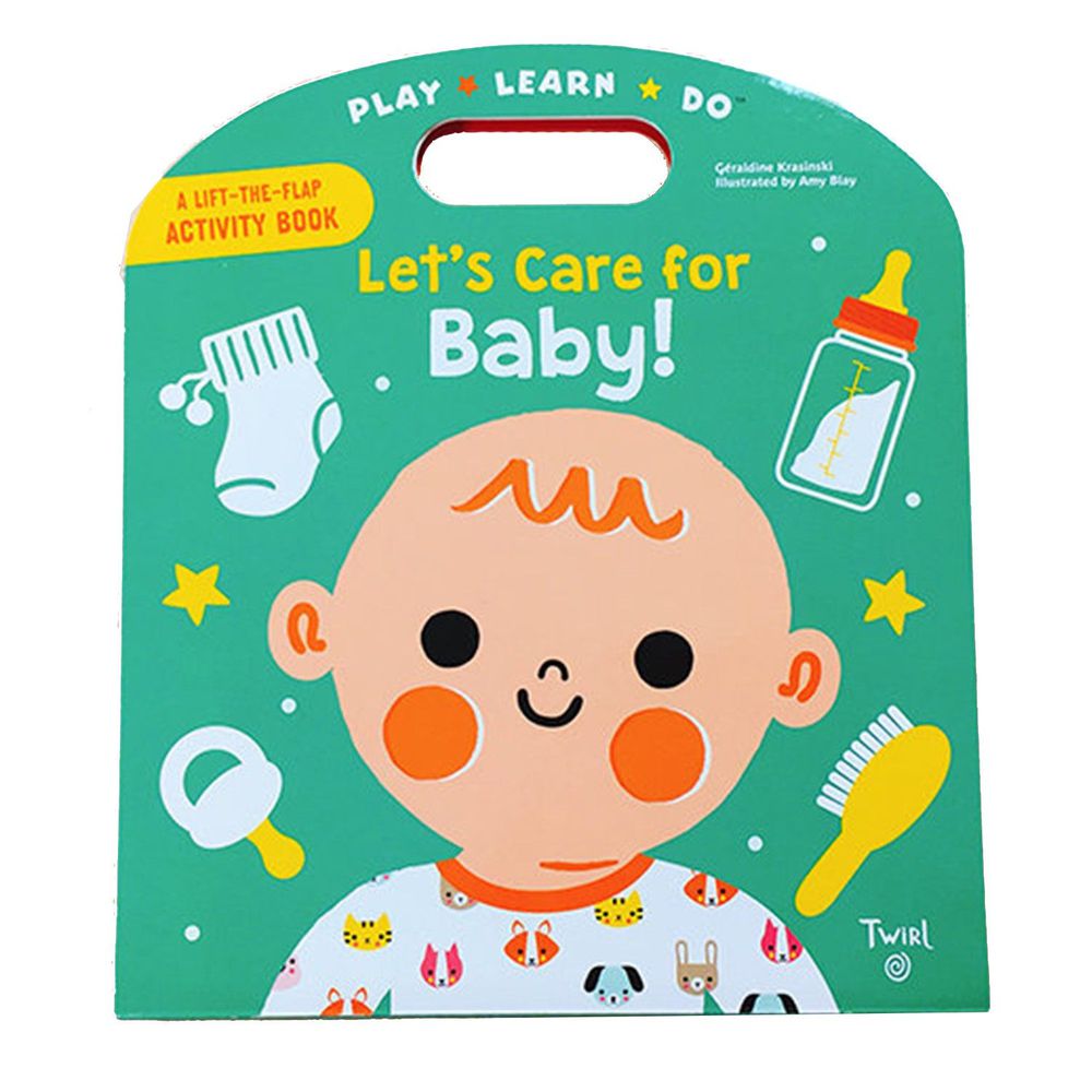 Let's Care for Baby! 我會照顧小寶寶-幼兒新奇操作書-彩色 (21×24cm/硬頁/彩色/8頁)